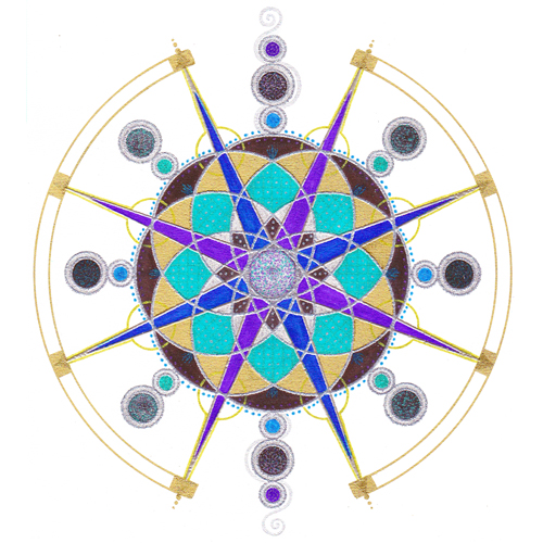 hand drawn mandala send Hand Drawn Mandala