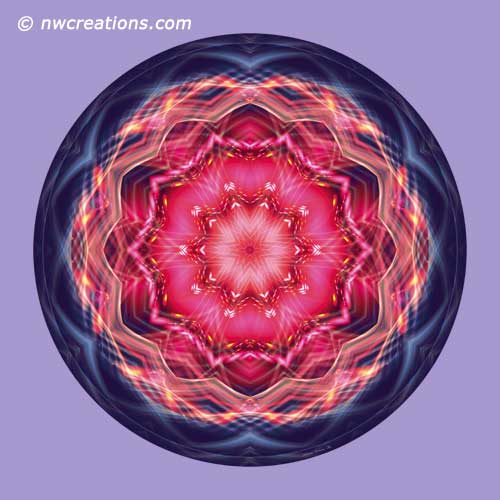 Mandalas from the Heart of Surrender, No. 12