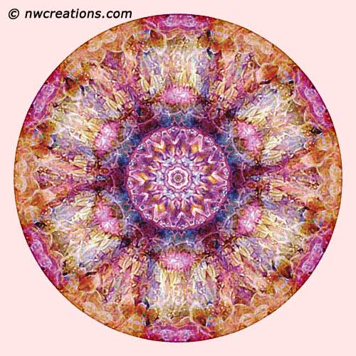 Mandalas from the Heart of Surrender, No. 3